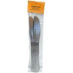 4 Count Stainless Steel Dinner Knife Set