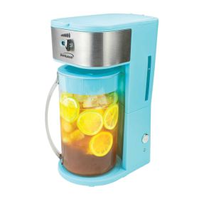 64OZ ICED TEA/CFF MKR BLU