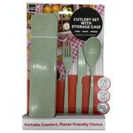 Portable Cutlery Set with Storage Case