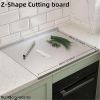 XXL 304 Stainless Steel Cutting Board  Anti-Slip & Mildew-Proof! No More Moldy Wooden Boards | Heavy-Duty & Food-Safe, Easy to Clean Chop Meat