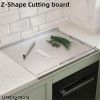 XXL 304 Stainless Steel Cutting Board  Anti-Slip & Mildew-Proof! No More Moldy Wooden Boards | Heavy-Duty & Food-Safe, Easy to Clean Chop Meat